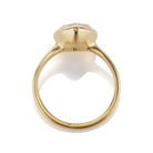 3 Carat Champagne Pear Shaped Engagement Ring