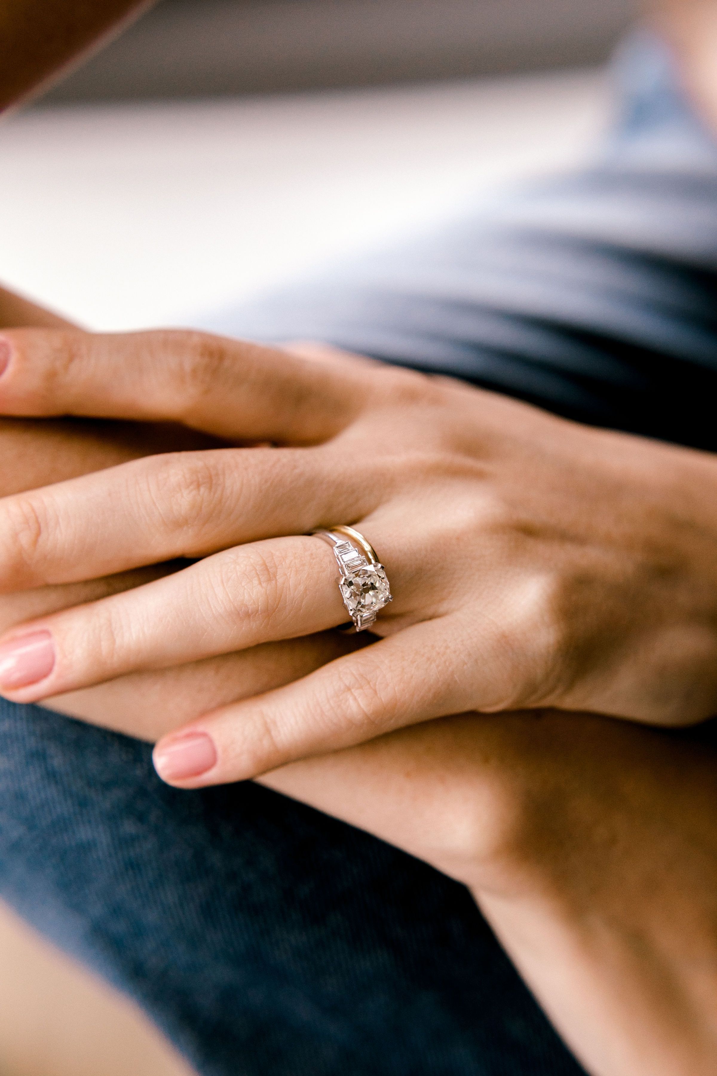 3.08ct old mine cut diamond