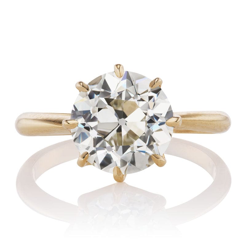 3.11ct old european cut diamond