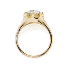 3.12ct old mine cut diamond Ring