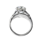 3 Carat Old European Cut Diamond in 4-prong Platinum Setting