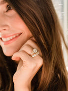 3.15ct old mine cut diamond