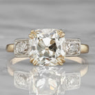 3.19ct old mine cut diamond