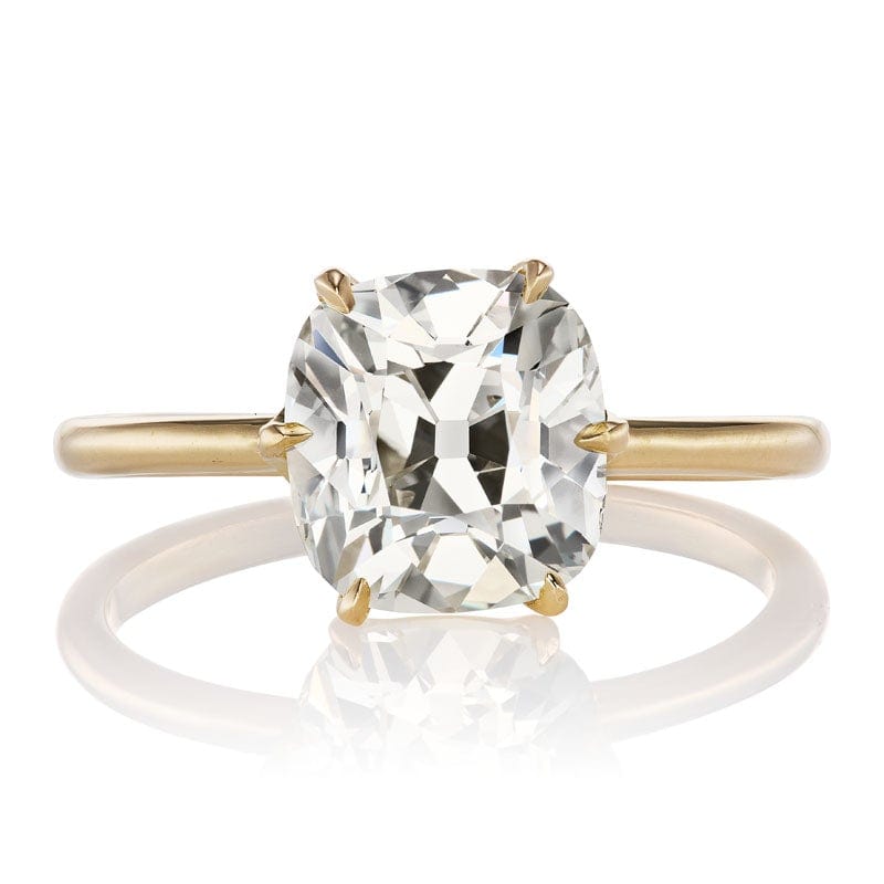 VB Original 3.2 ct Old Mine Cut Diamond Ring