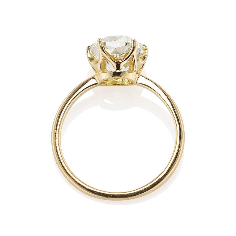 3-4 Carats vintage engagement ring