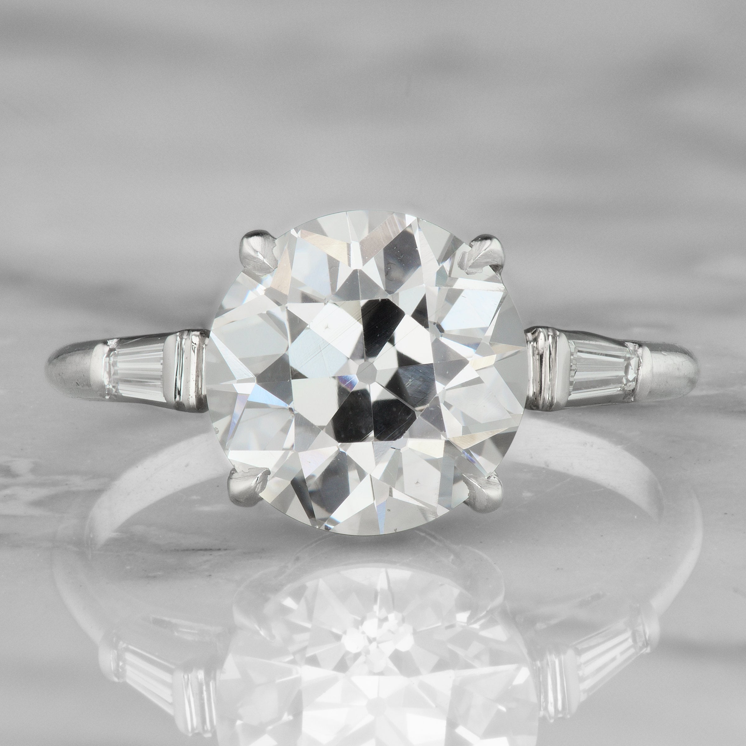 3.21ct Old European Cut diamond