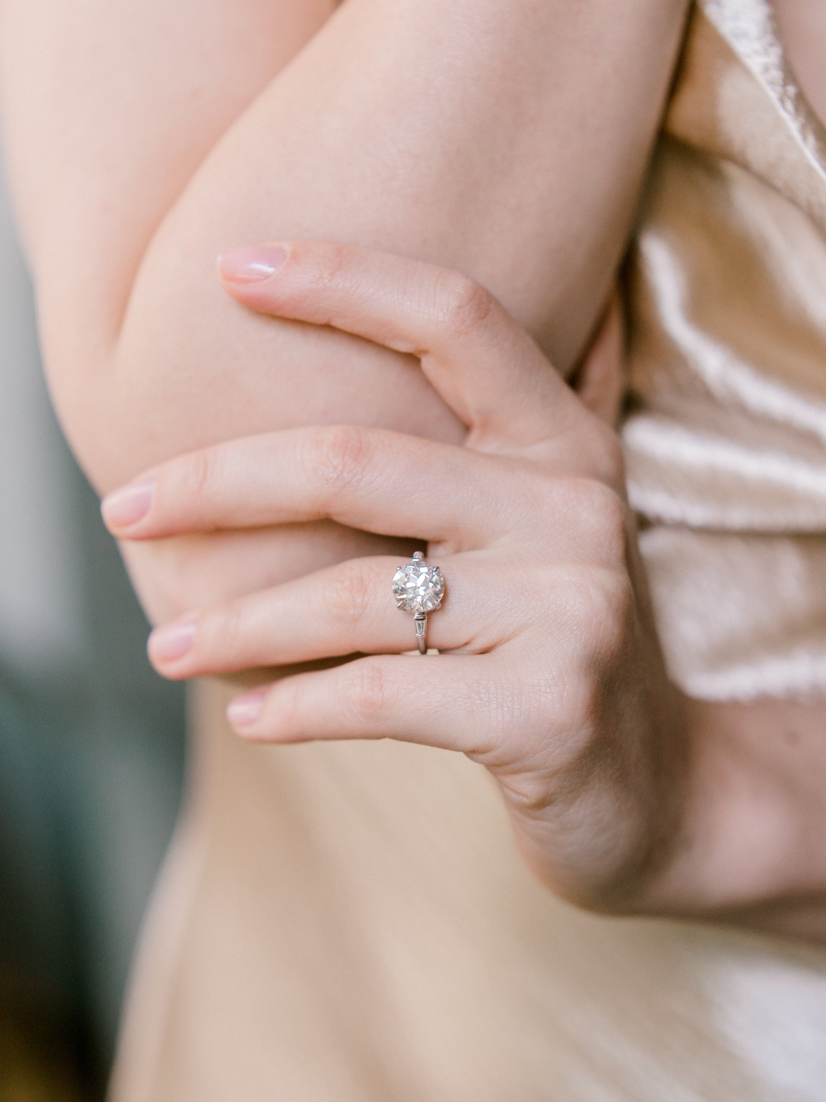 3.21ct Old European Cut diamond