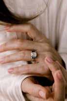 3.24ct Asscher cut diamond