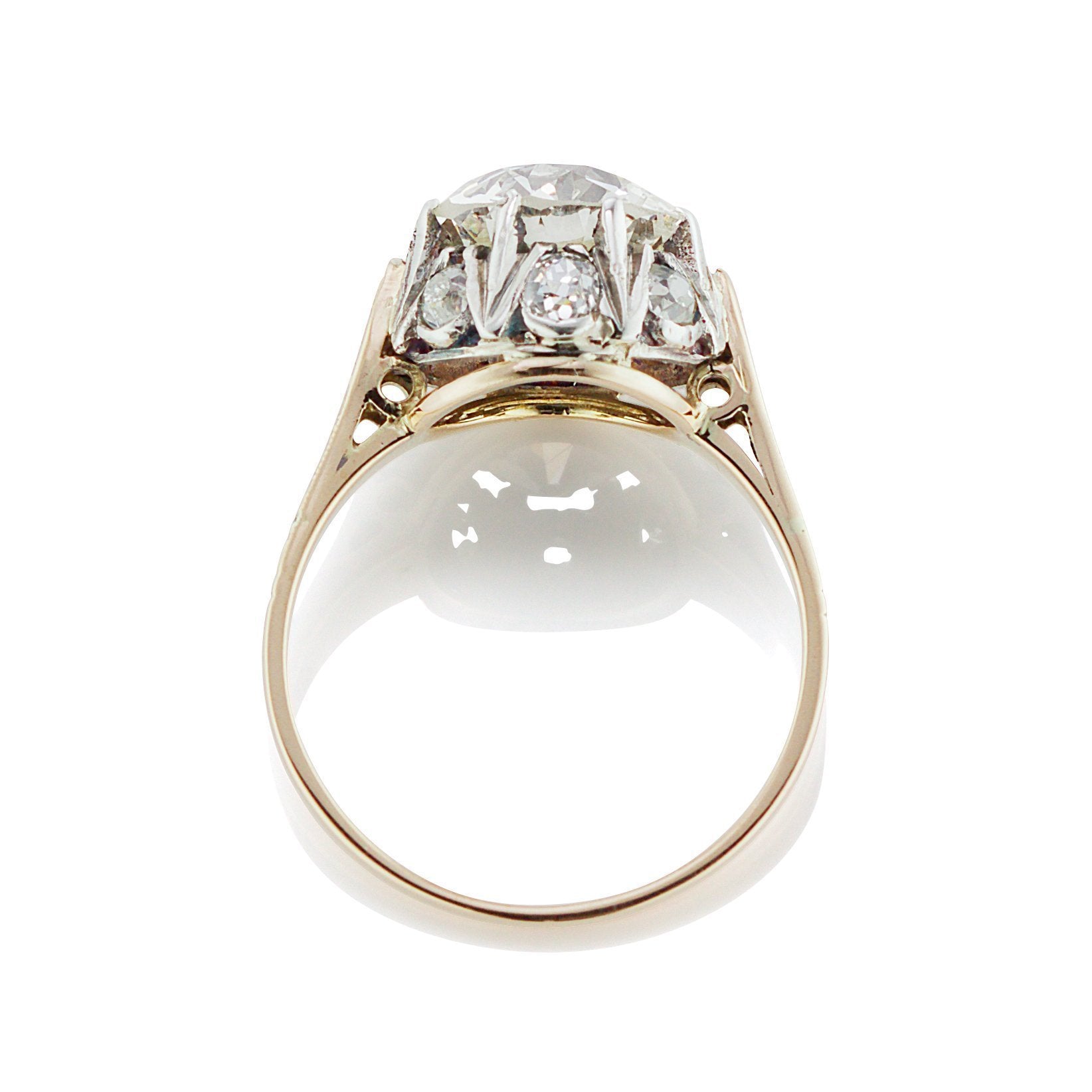 3.24ct old European cut diamond