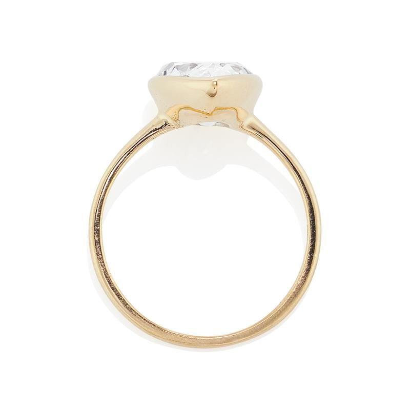 3.26ct Pear cut diamond Ring