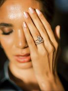 3.26ct Pear cut diamond Ring