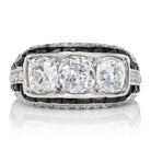 3.27ctw old mine cut diamonds