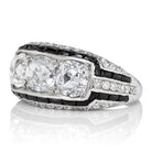 3.27ctw old mine cut diamonds