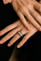 3.27ctw old mine cut diamonds