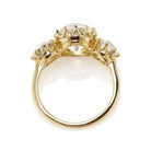 3.29ct Old mine cut diamond Rings