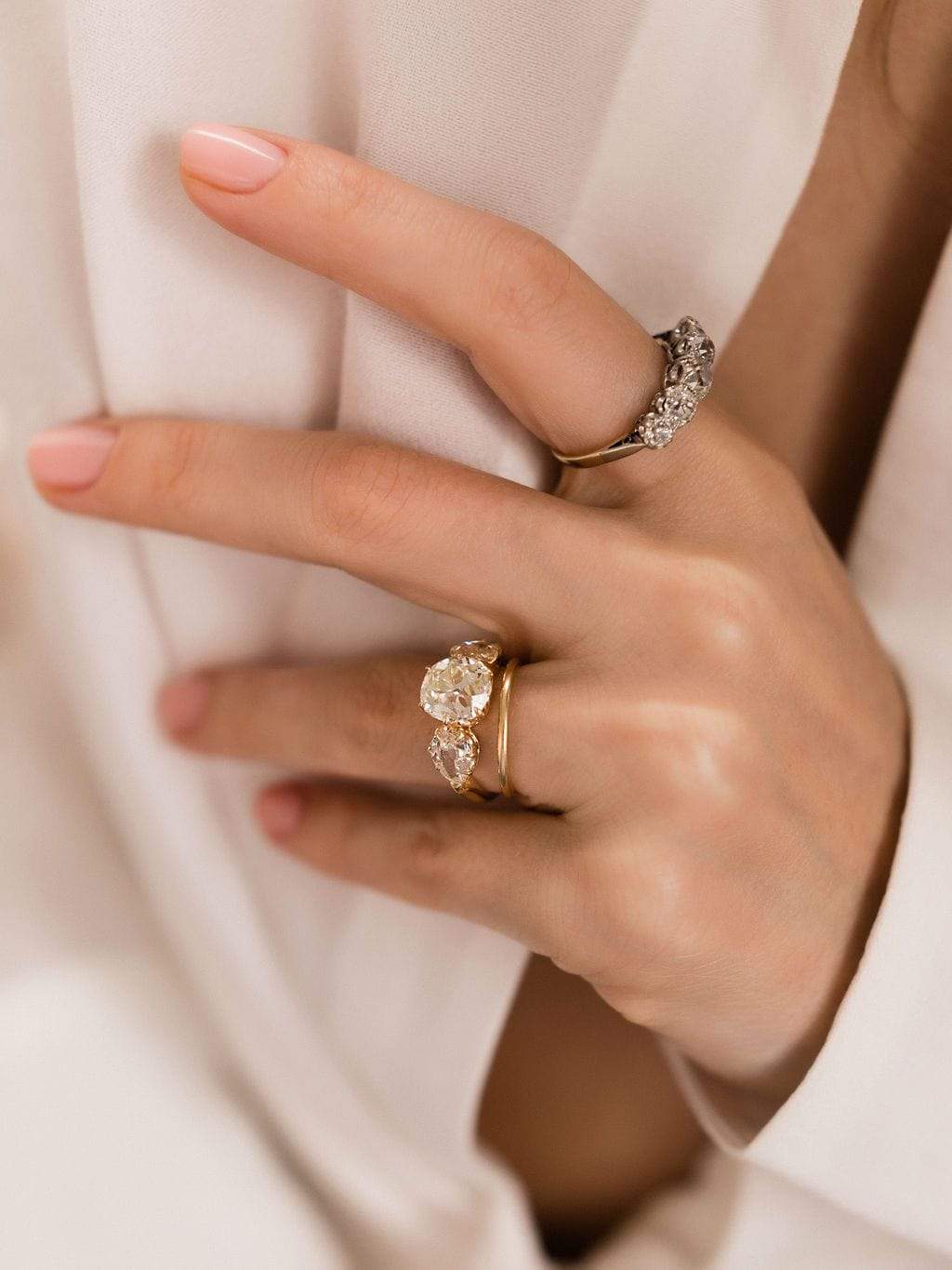 3.39ct Old European Cut diamond