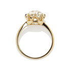 Stunning 3.39 ct Diamond Ring - 18 karat Yellow Gold Setting