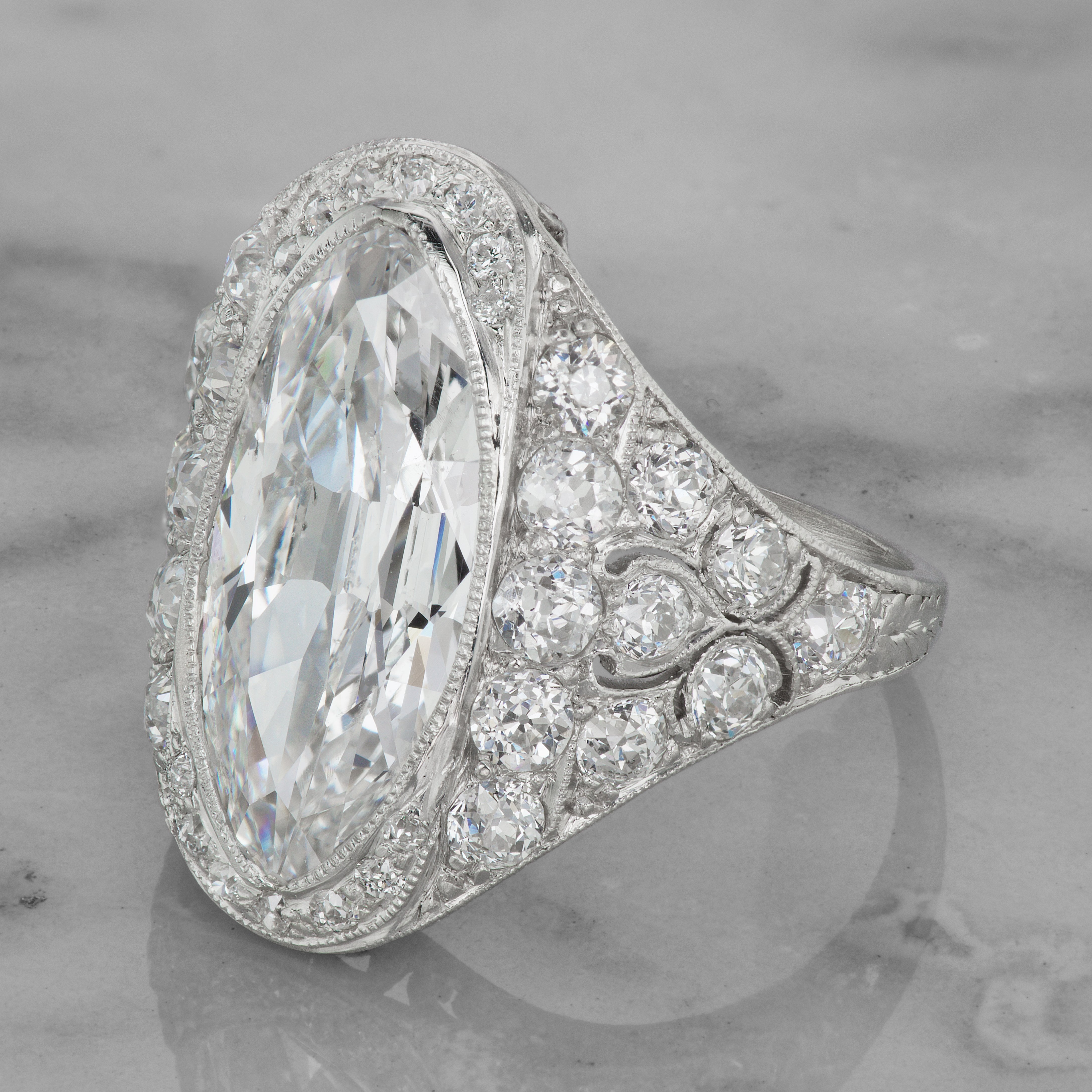 3.40ct Moval Diamond