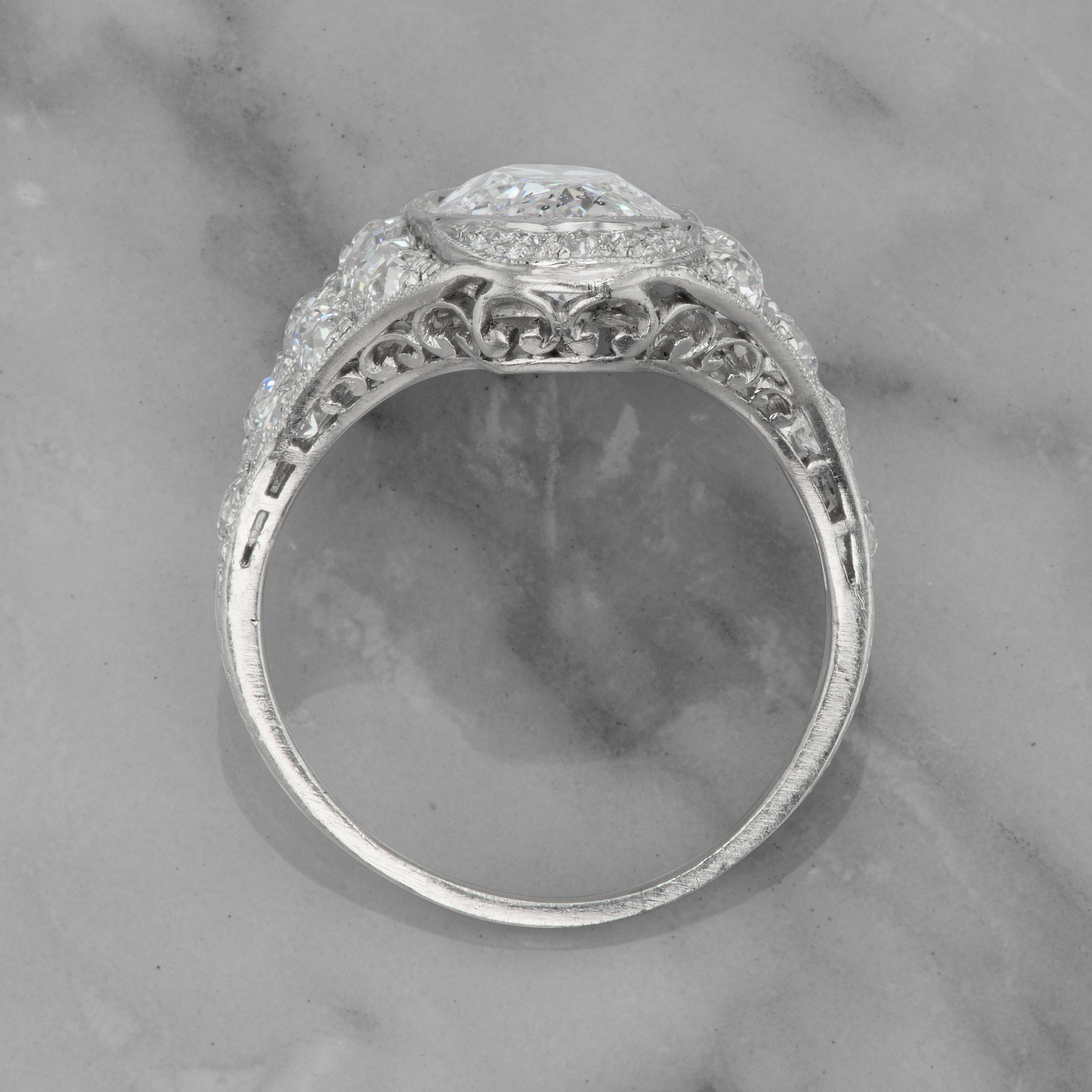 3.40ct Moval Diamond