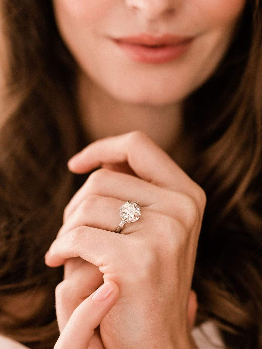 3.41ct old European cut diamond