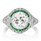 3.43ct old mine cut diamond