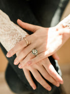 3.43ct old mine cut diamond