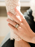 3.43ct old mine cut diamond