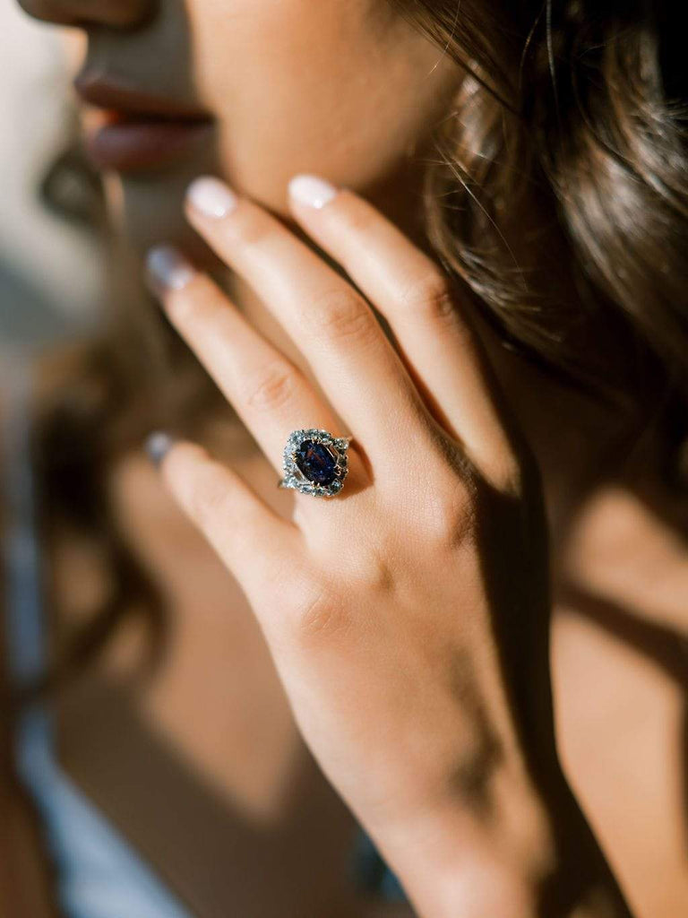 3.46ct Sapphire Ring