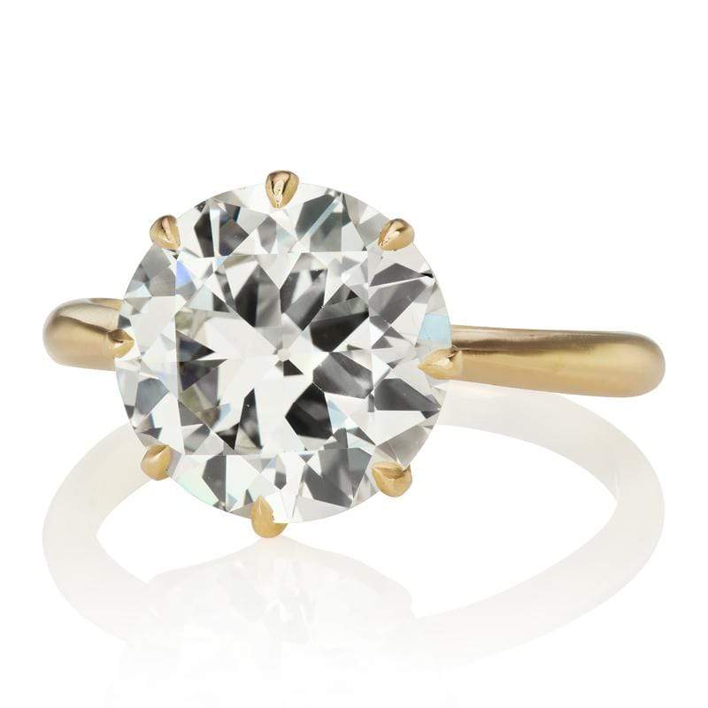 3.47ct transitional cut diamond