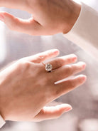 3.47ct old European cut diamond