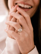 3.47ct old European cut diamond