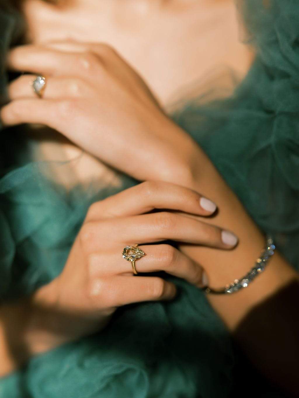 3.50ct Pear Diamond Ring