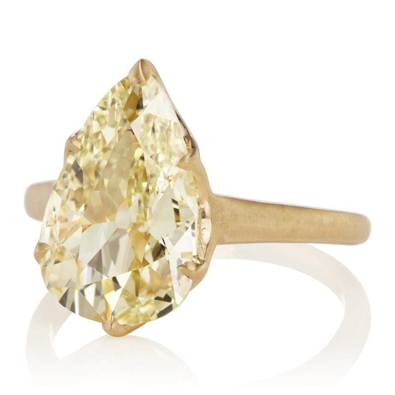 3.50ct Pear Diamond Ring