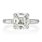 3.59ct Asscher cut diamond