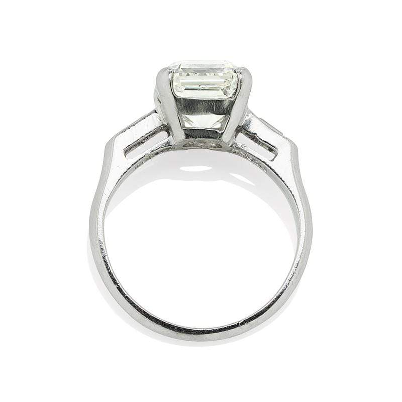 3.59ct Asscher cut diamond
