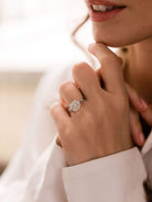 3.59ct Asscher cut diamond