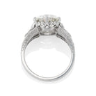 3.60 ct Transitional Cut Diamond in Platinum Setting 
