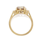 3.64ct old mine cut diamond Rings