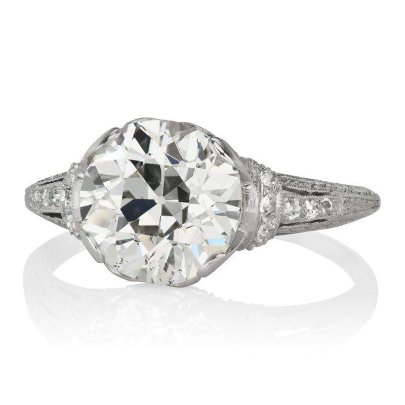 3.65ct old European cut diamond