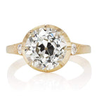 3.69ct old European cut diamond Ring