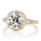 3.69ct old European cut diamond Ring