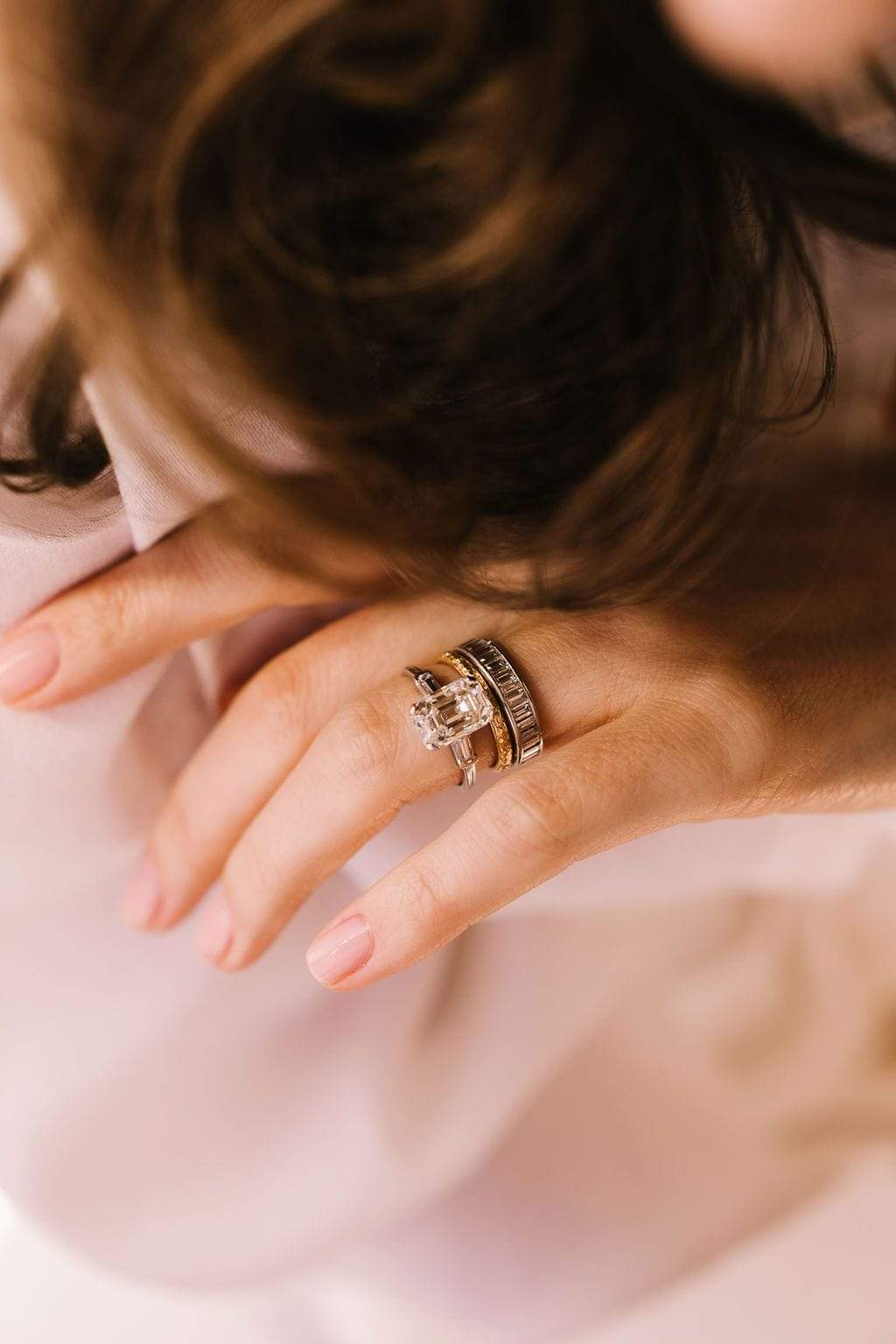 3.79ct Emerald cut diamond