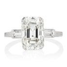 3.79ct Emerald cut diamond