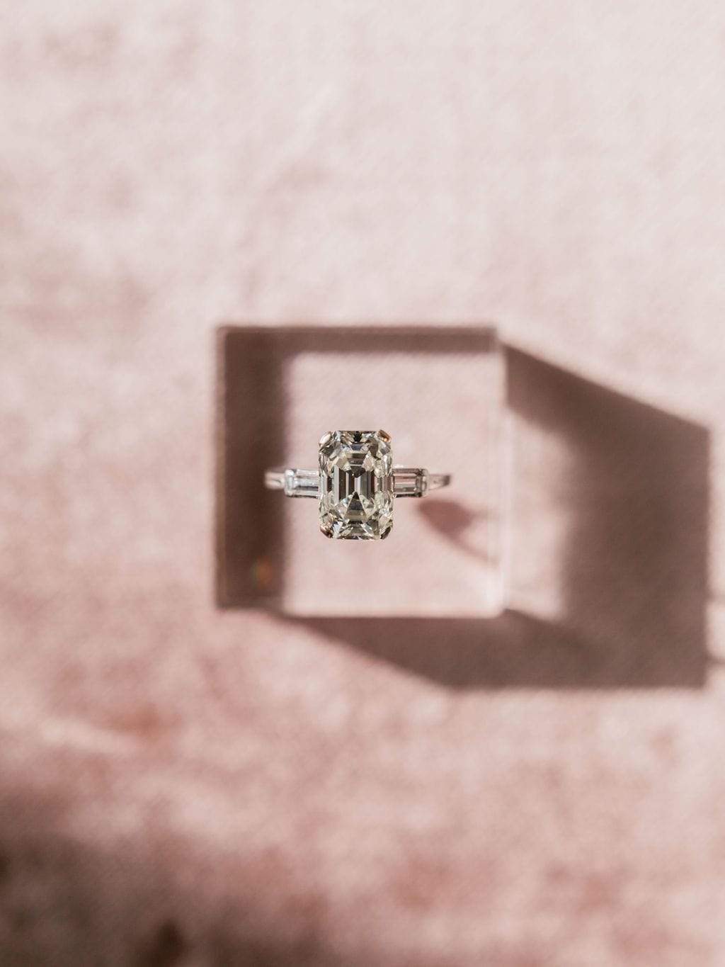 3.79ct Emerald cut diamond