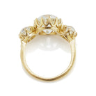 3.81ct old mine cut diamond