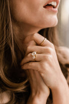 3.81ct old mine cut diamond