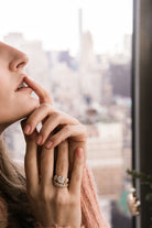 3.81ct old mine cut diamond