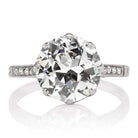 3.97ct old European cut diamond Ring