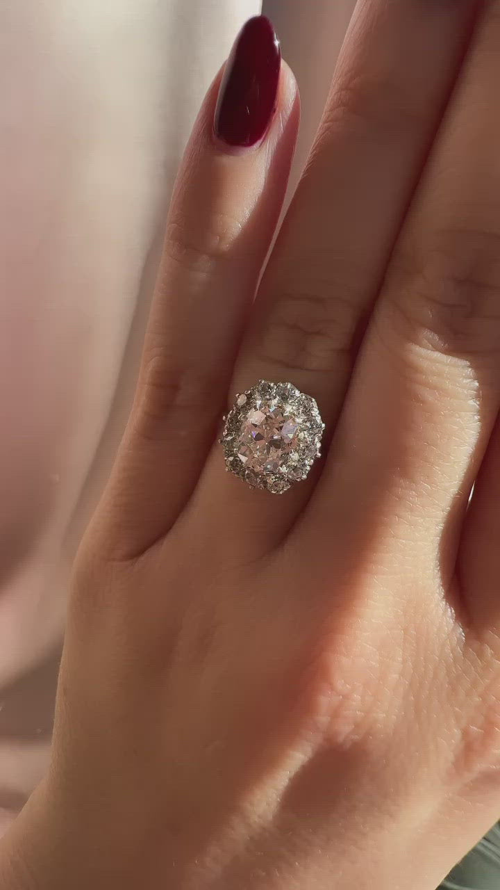 Old Mine cut diamond 