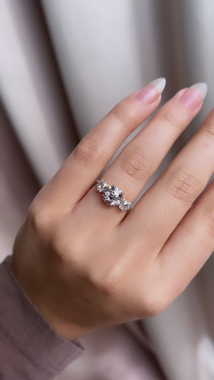 Old Mine cut diamond 